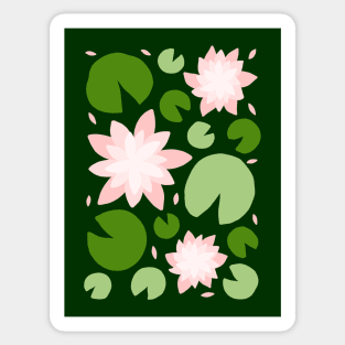 Water Lily Sticker